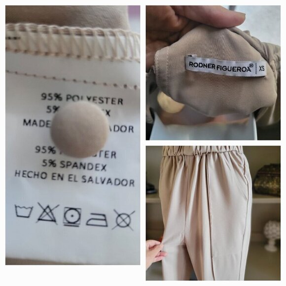 Elegant Cream Jumpsuit - Picture 7 of 8